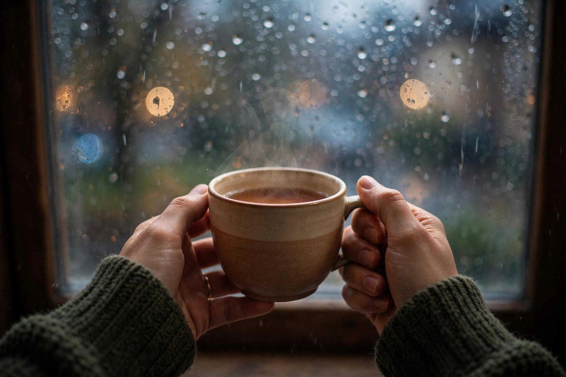 Escúchala sin hacer nada más: tu práctica de esta noche con el sonido de la lluvia