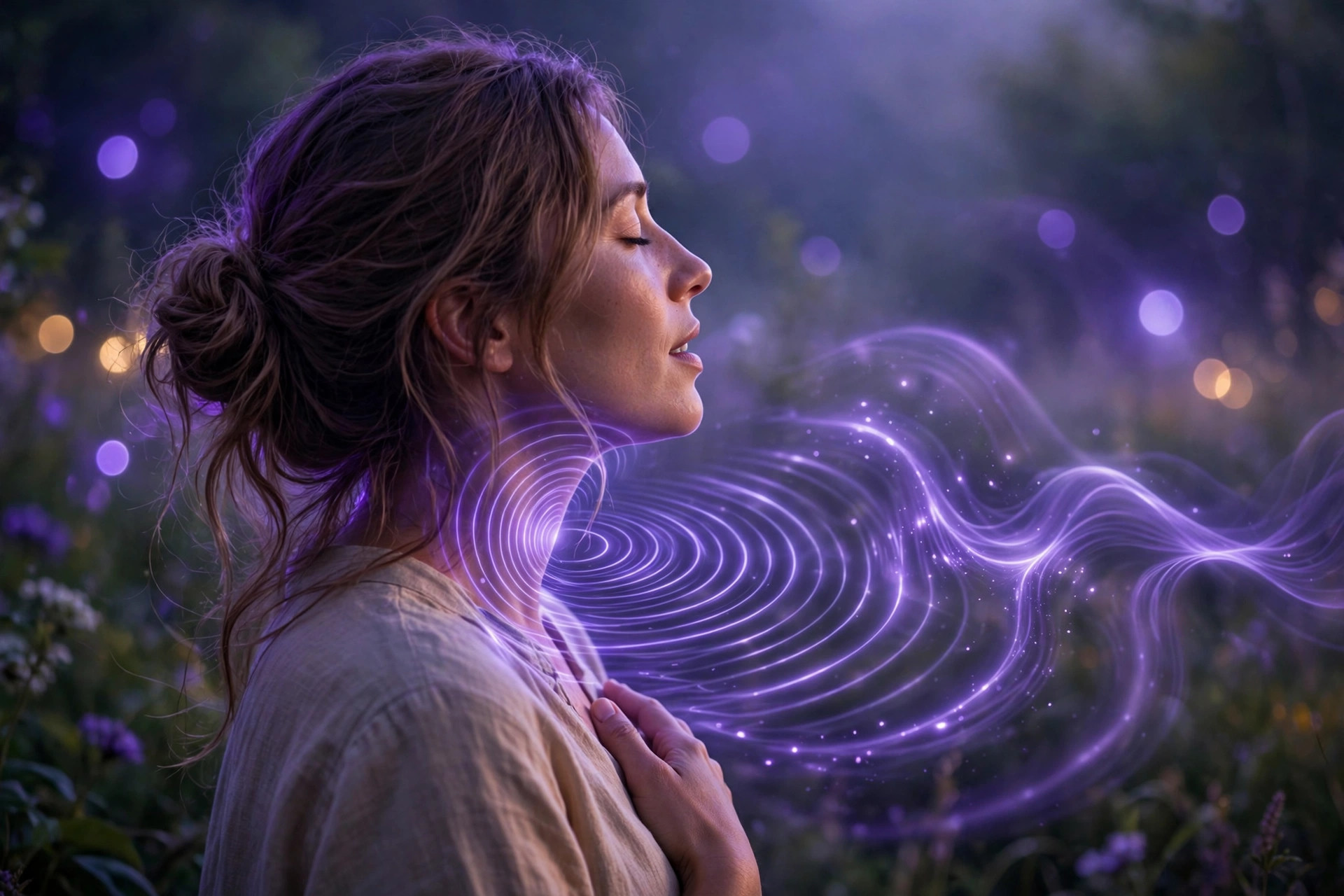 Tu voz también sana: guía simple para empezar con mantras